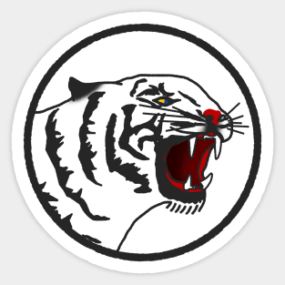 Tiger Roar Sticker